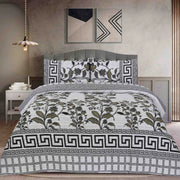 Luvoza Cotton Bed Sheet - King - 3pcs - CSB237