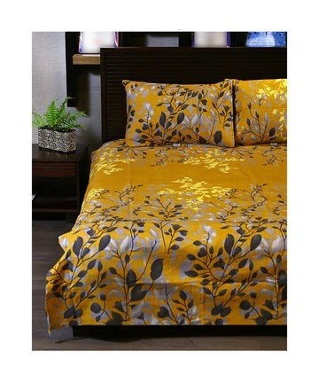 Alteza Cotton Bed Sheet - King - 3pcs - ABS31