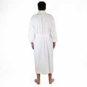 Unisex Cotton Bath Robe - White - UBR01