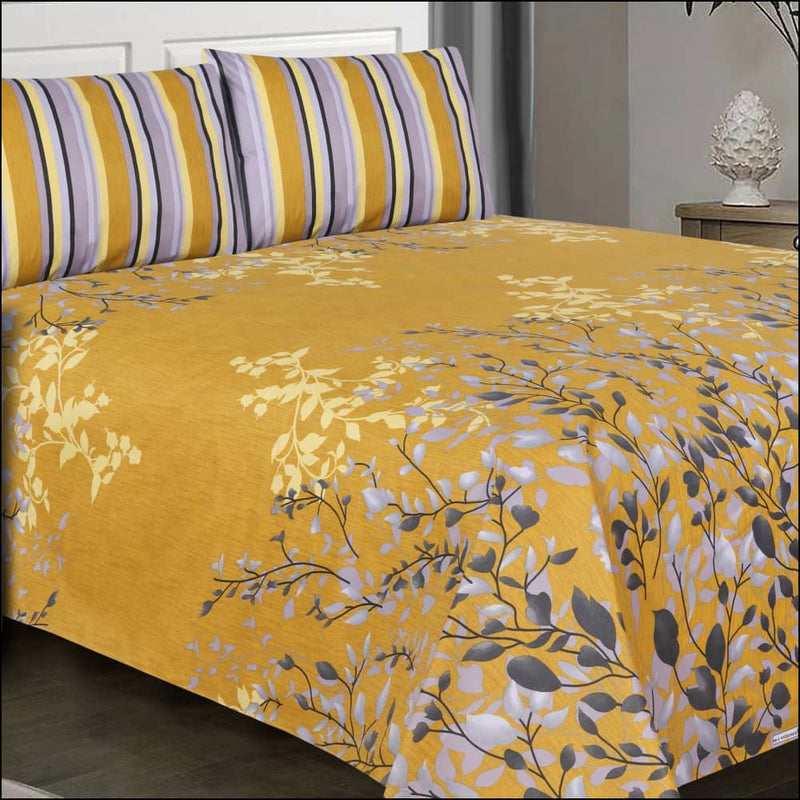 Alteza Cotton Bed Sheet - King - 3pcs - ABS31