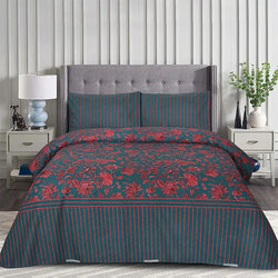 Alteza Cotton Bed Sheet - King - 3pcs - ABS683