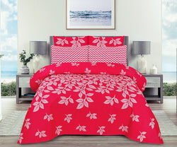 Alteza Cotton Bed Sheet - King - 3pcs - ABS728