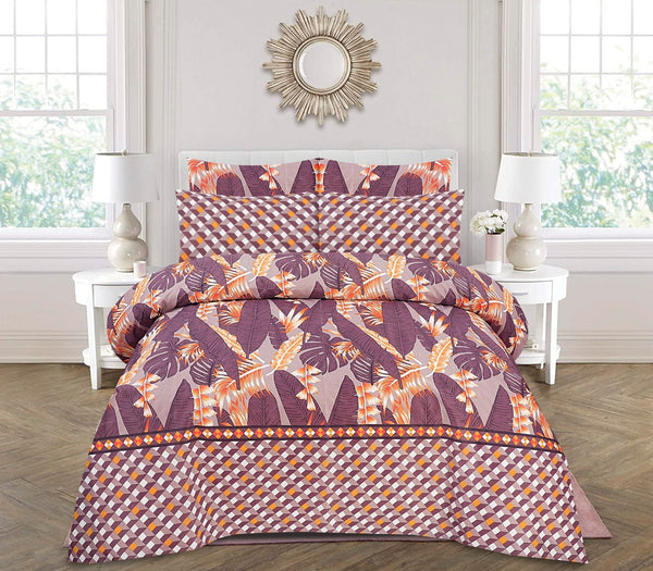 Alteza Cotton Bed Sheet - King - 3pcs - ABS730