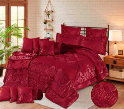 Marry Silver Plus Palachi Bridal Quilt Set - 14pcs - MSP31