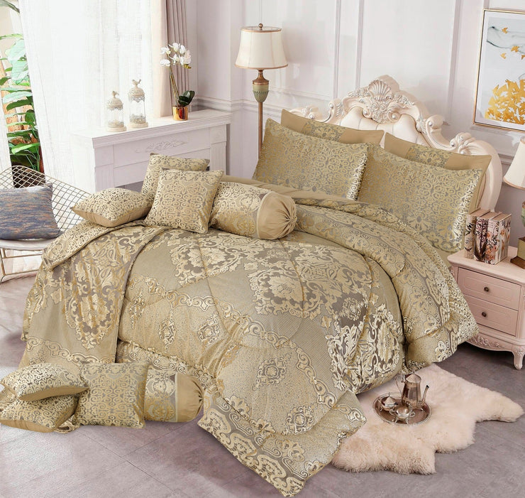 Marry Silver Plus Palachi Bridal Quilt Set - 14pcs - MSP41