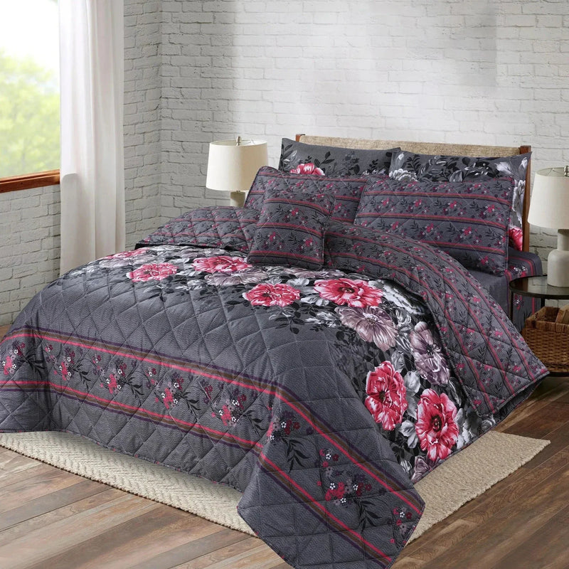 Cotton Comforter Set - 7pcs - HTP2070