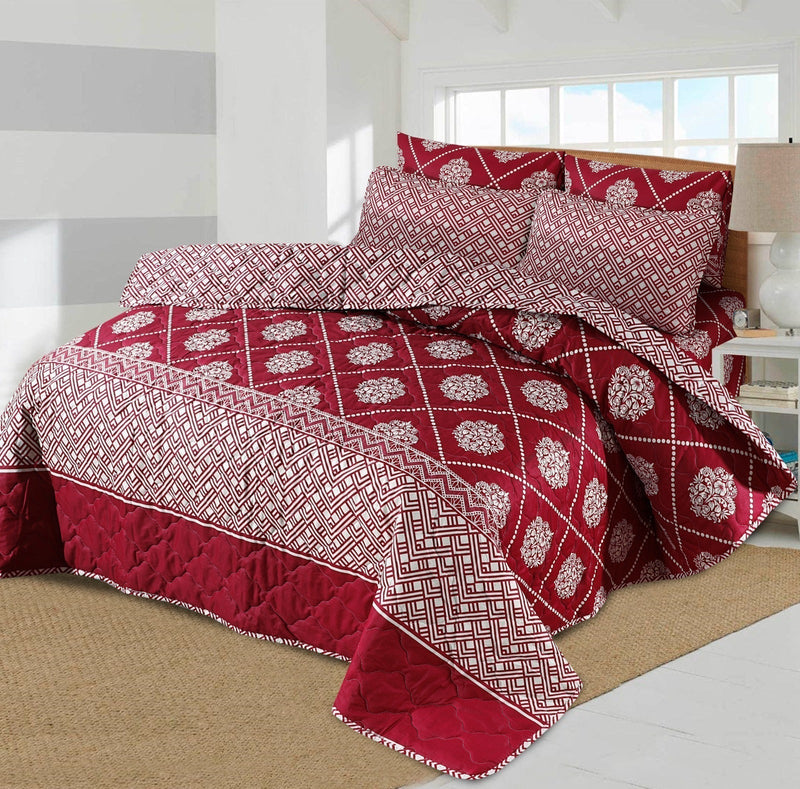 Cotton Comforter Set - 7pcs - HTP2082