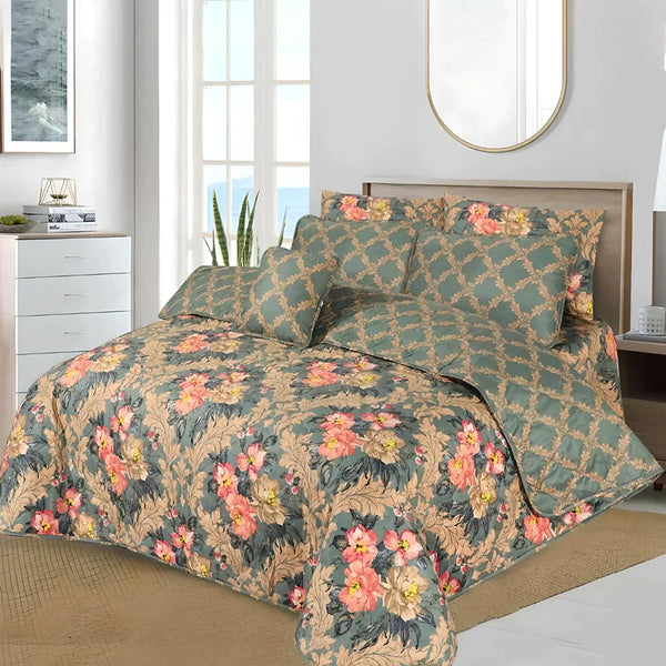 Cotton Comforter Set - 7pcs - HTP3045