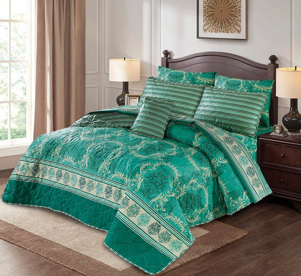 Cotton Comforter Set - 7pcs - HTP3057