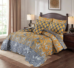 Cotton Comforter Set - 7pcs - HTP3058