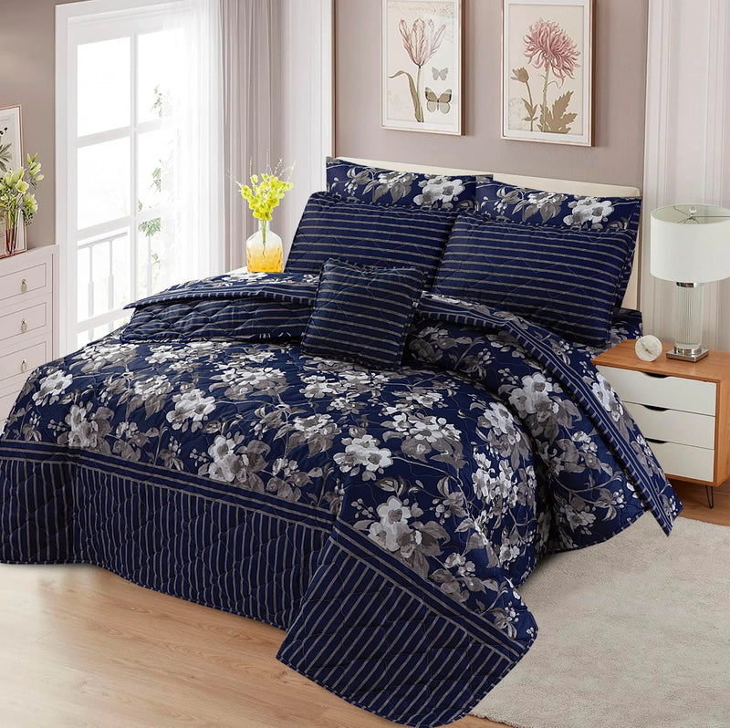 Cotton Comforter Set - 7pcs - HTP3060