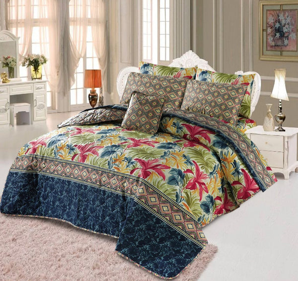 Cotton Comforter Set - 7pcs - HTP3066