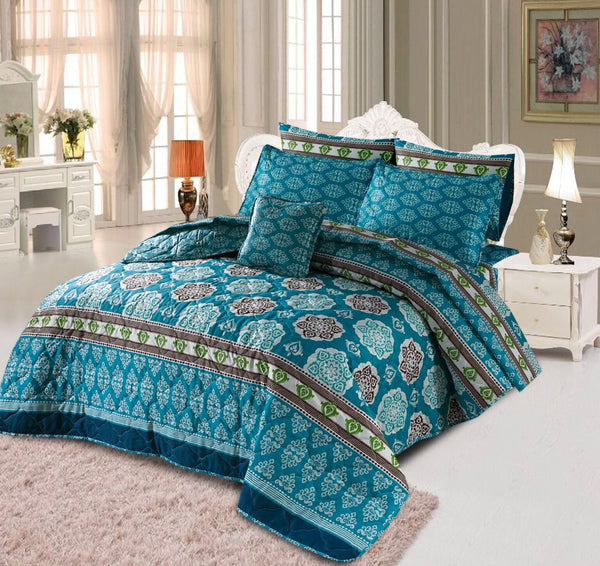 Cotton Comforter Set - 7pcs - HTP3068