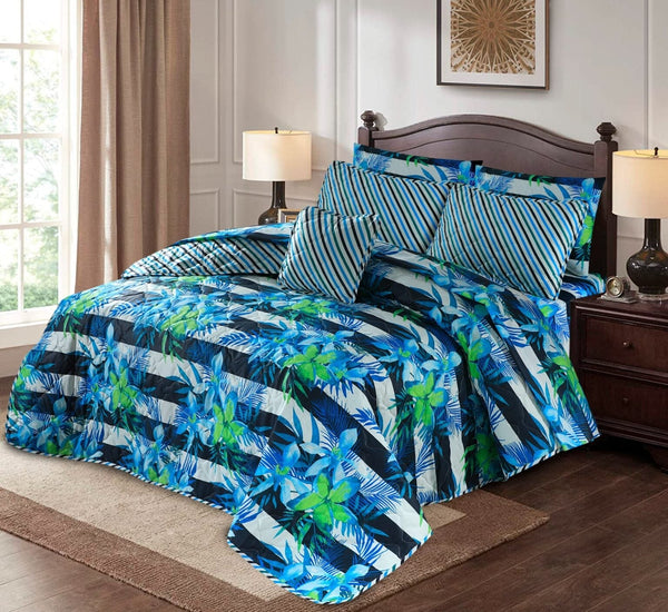 Cotton Comforter Set - 7pcs - HTP3069