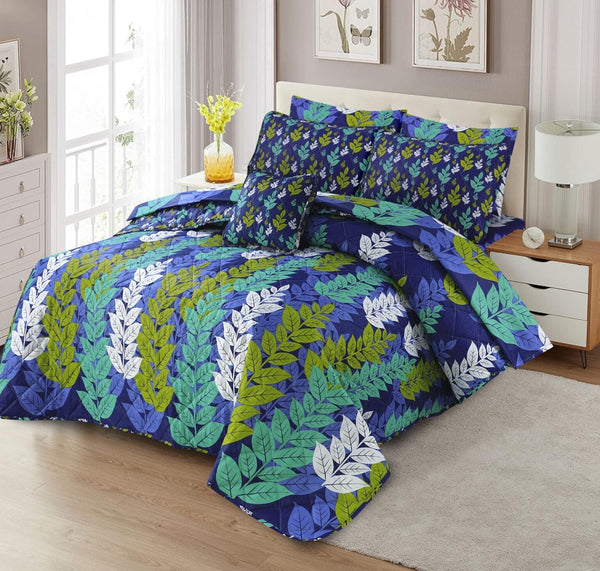 Cotton Comforter Set - 7pcs - HTP3071