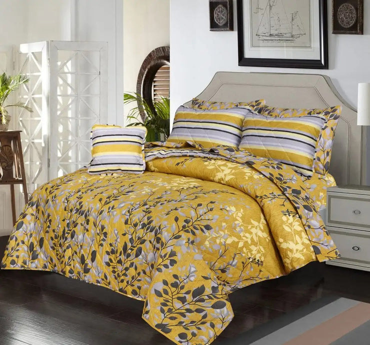 Cotton Comforter Set - 7pcs - HTP469