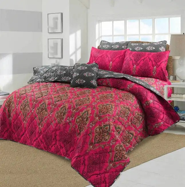 Cotton Comforter Set - 7pcs - HTP470