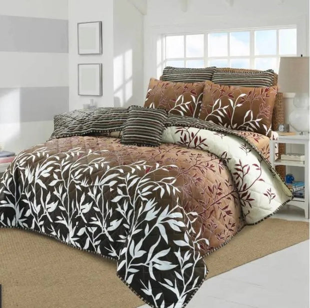 Cotton Comforter Set - 7pcs - HTP480