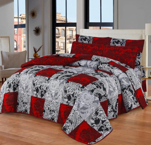 Cotton Comforter Set - 7pcs - HTP499