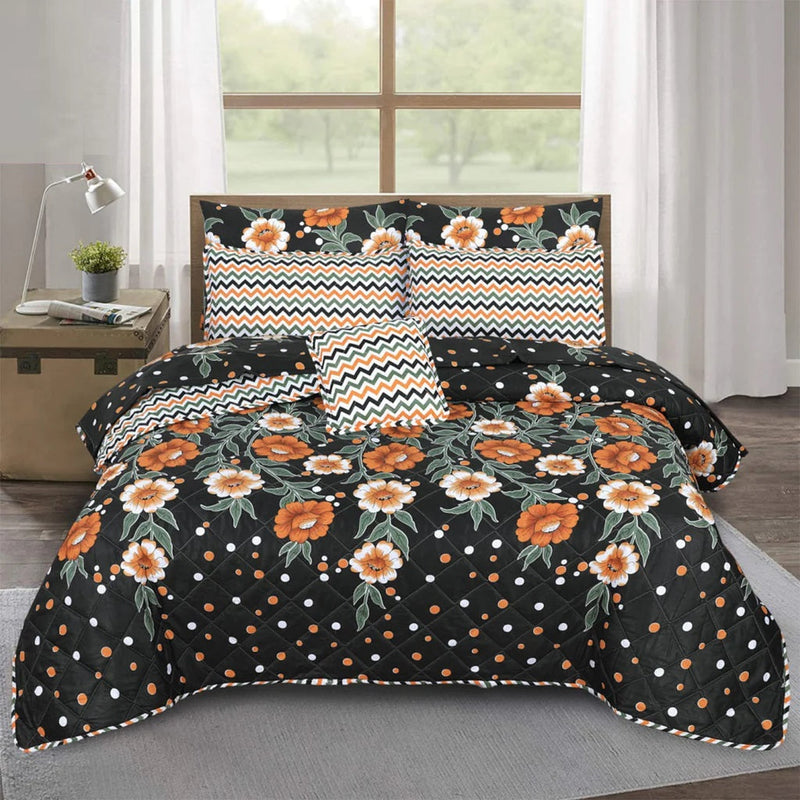 Cotton Comforter Set - 7pcs - HTP537