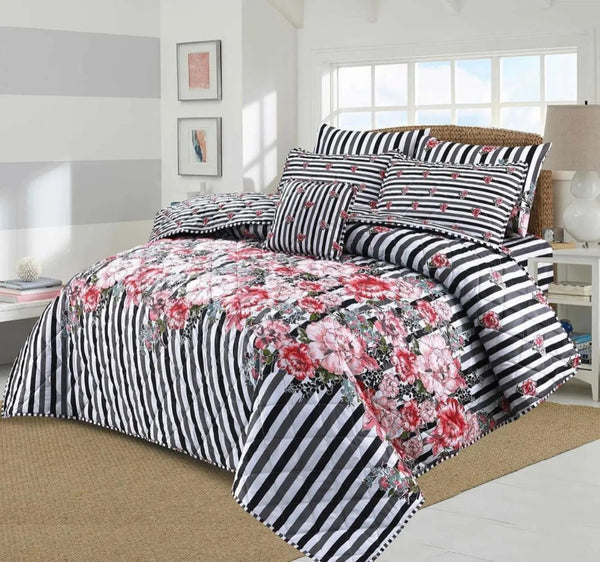 Cotton Comforter Set - 7pcs - HTP568A