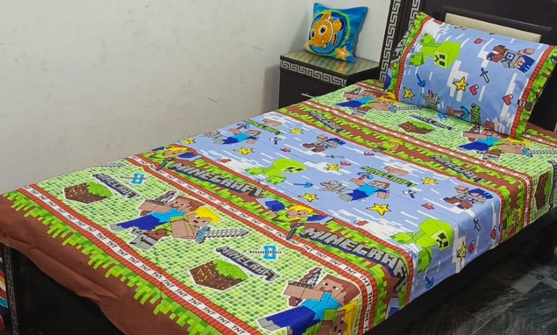 Divine Pure Cotton Kids Bed Sheet - Single - DSB60