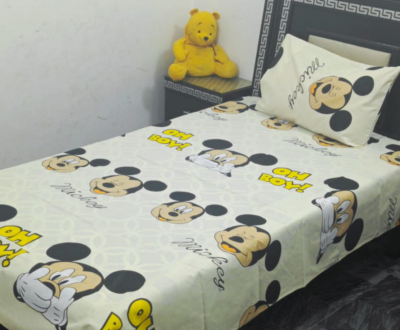 Divine Pure Cotton Kids Bed Sheet - Single - DSB65