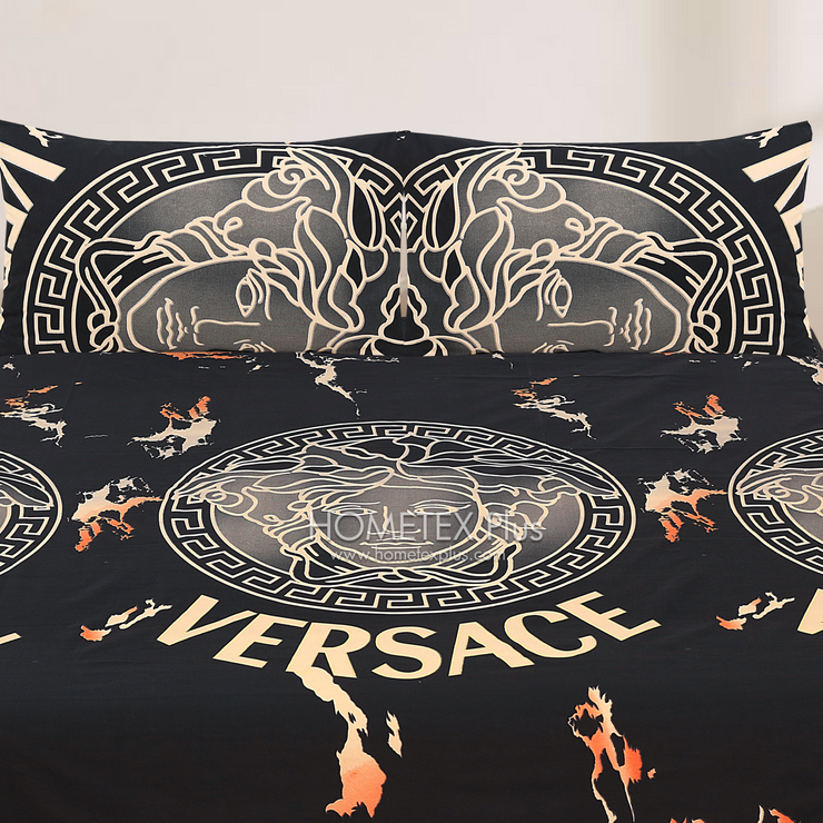 Divine Pure Cotton Bed Sheet - King - 3pcs - DBS303