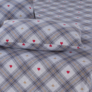 Divine Pure Cotton Bed Sheet - King - 3pcs - DBS190