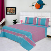 Divine Pure Cotton Bed Sheet - King - 3pcs - DBS210