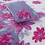 Divine Pure Cotton Bed Sheet - King - 3pcs - DBS212