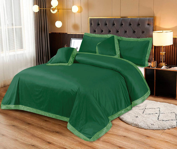 Mardian Bridal Velvet Bed Sheet Set - 5pcs - MVB03