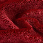 Luxury Plush Fleece Blanket - King - Red - PFB04