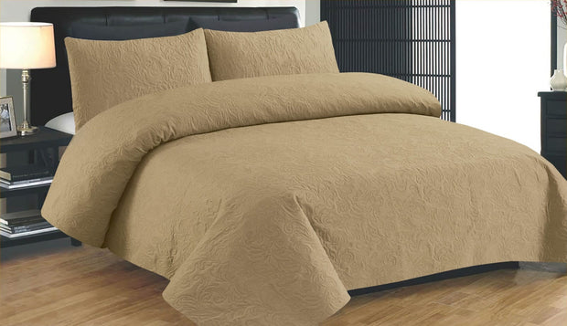 Elitano Luxury Bed Spread - 3pcs - EBS18