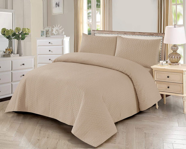 Elitano Luxury Bed Spread - 3pcs - EBS26