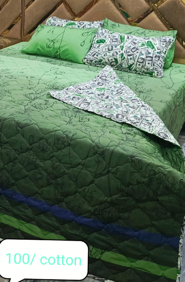 Divine Pure Cotton Comforter Set - 6pcs - DCS05