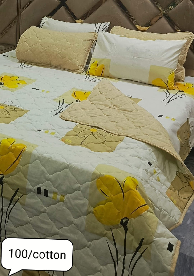 Divine Pure Cotton Comforter Set - 6pcs - DCS10