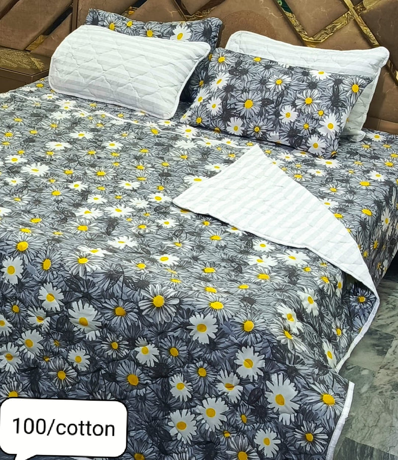 Divine Pure Cotton Comforter Set - 6pcs - DCS12