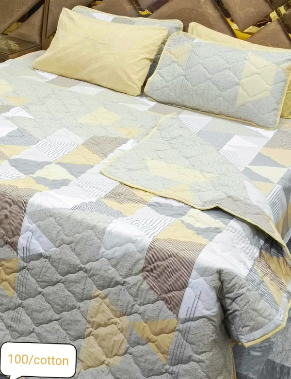 Divine Pure Cotton Comforter Set - 6pcs - DCS13