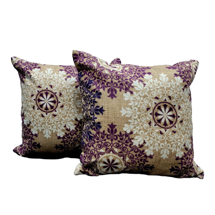 Fantacy Cotton Cushion Cover Set - 2pcs - FCC03