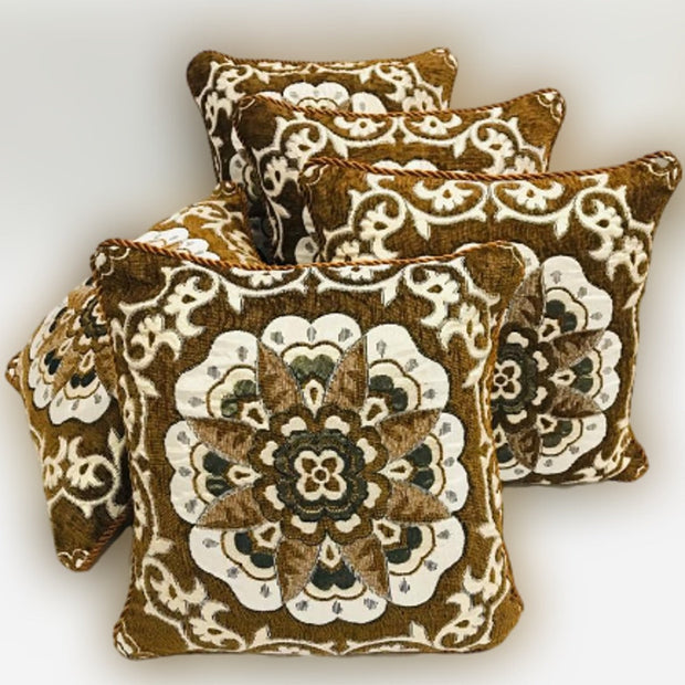 Exotic Velvet Cushion Cover Set - 5pcs - ECC34