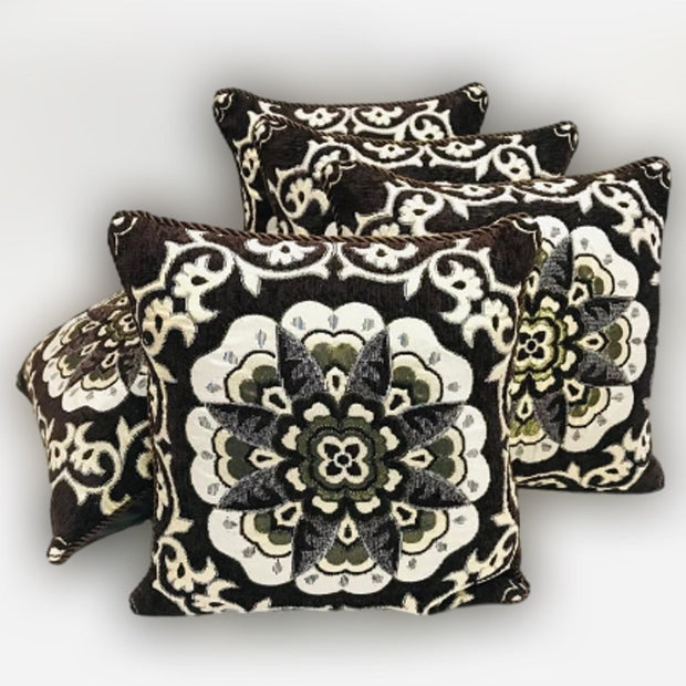 Exotic Velvet Cushion Cover Set - 5pcs - ECC35