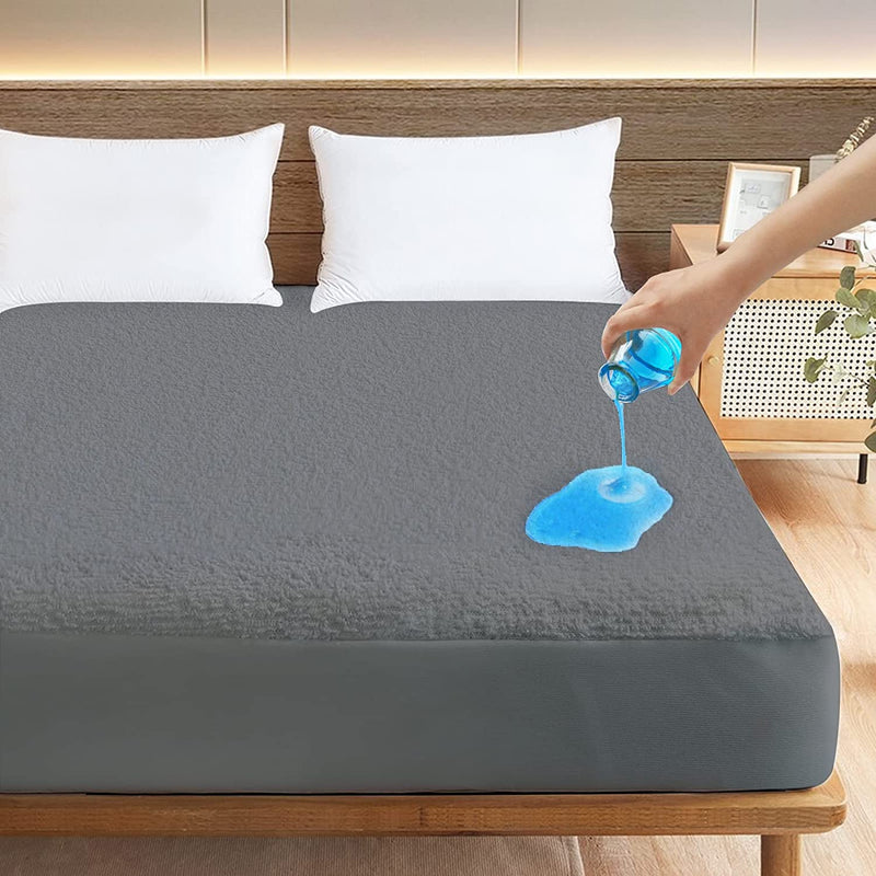 Waterproof Mattress Protector - Grey - WMP516