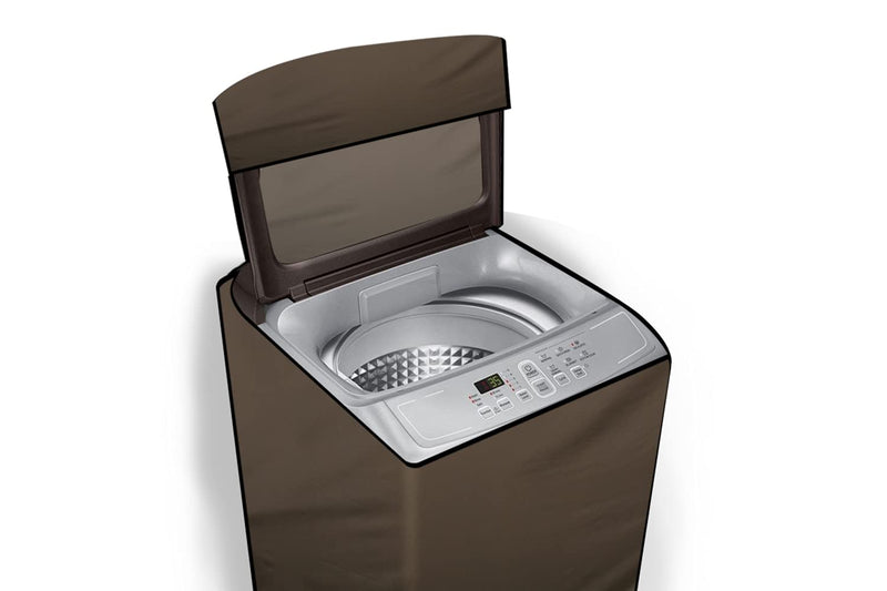 Waterproof Washing Machine Cover - Top Load - Brown - TLC11