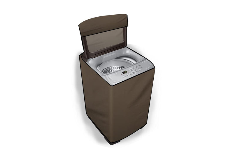 Waterproof Washing Machine Cover - Top Load - Brown - TLC11