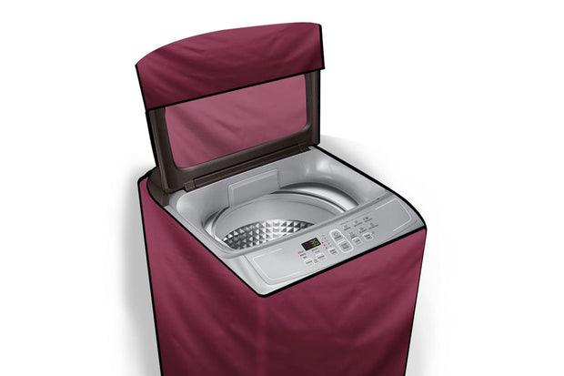 Waterproof Washing Machine Cover - Top Load - Maroon - TLC14