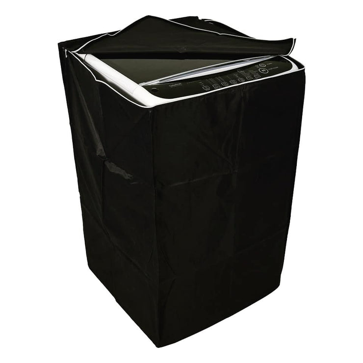 Waterproof Washing Machine Cover - Top Load - Black - TLC01