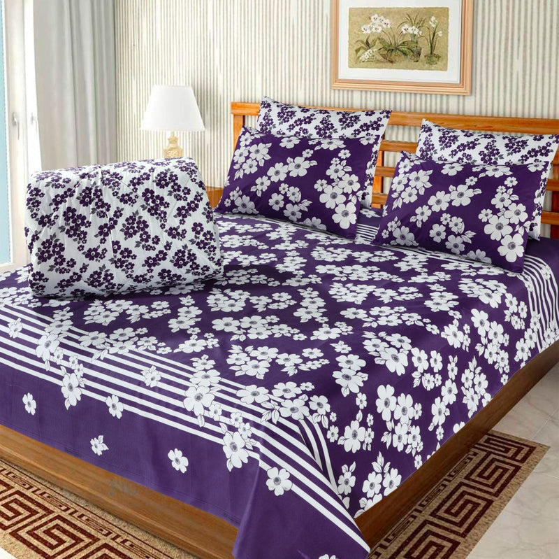 Loyta Winter Quilt Set - Razai Set - 6pcs - CQS51