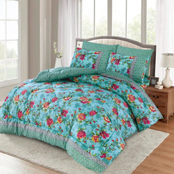 Loyta Winter Quilt Set - Razai Set - 6pcs - CQS87