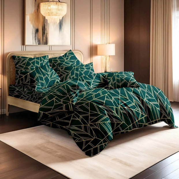 Loyta Winter Quilt Set - Razai Set - 6pcs - CQS102